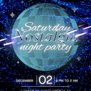 NOSTALGIA - Saturday Night Party (FREE ENTRY)